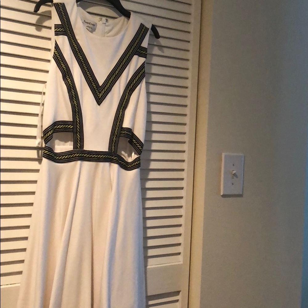 Mini dress with design